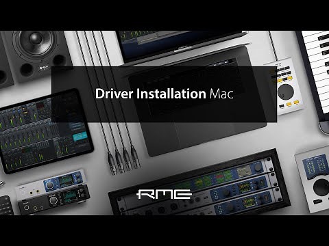 Driver & TotalMix FX Installation for RME Audio Interfaces on Mac