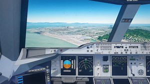 [geofs]3.9版本地景更新后A380落地厦门高崎