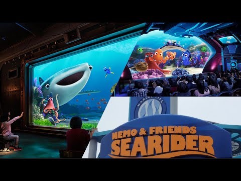 Nemo & Friends Sea Rider | Complete Ride | Tokyo Disneysea | Japan