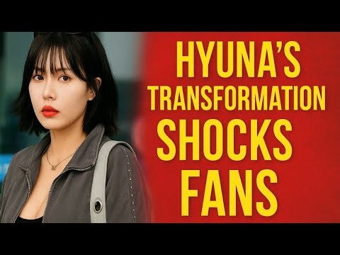 HyunA’s Drastic Transformation SHOCKS Fans — “Is This Even Her Anymore?” 😳