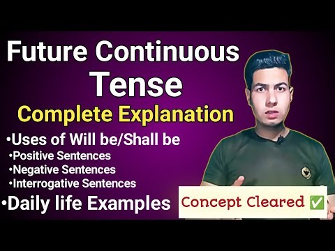 Future Continuous Tense Explained with Examples | English Grammar Made Easy |