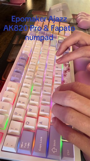 Epomaker Ajazz AK820 Pro avec le Numpad Fapato