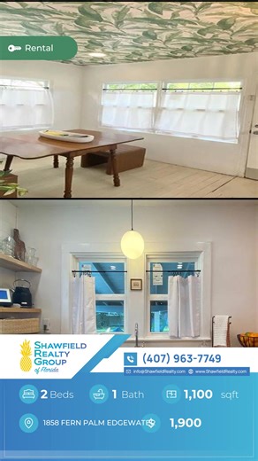 Check out this new 2 beds-1 bath listing at 18 58 FERN PALM EDGEWATER