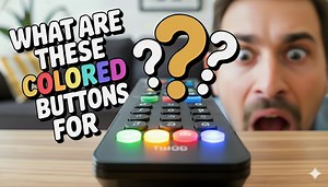 90K views · 470 reactions | What Your TV Remote's Colorful Buttons...