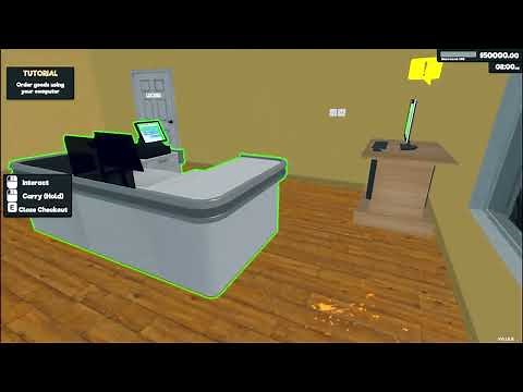 Supermarket Simulator - Basic Cheats for Money, Checkout Count, and Level