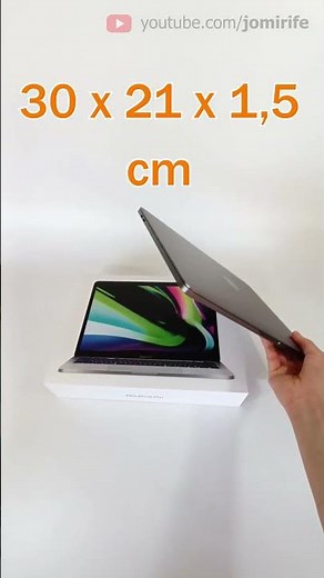 Apple Macbook Pro 13-inch M2 – The measurements and weight of such small computer 🩳