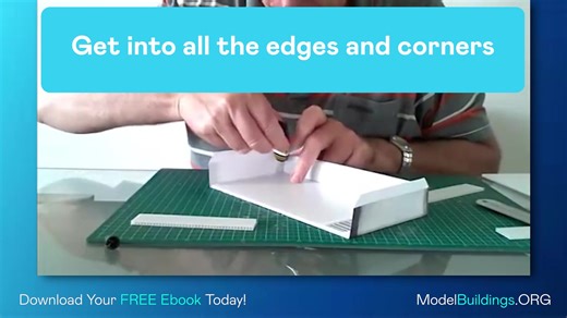 Watch how to make this model railroad background building. Can be made to HO, OO, or N scale https://www.modelbuildings.org/background-buildings | Model Trains and Railroad Ideas
