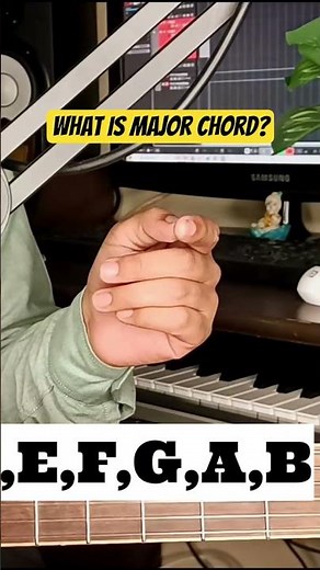 Basics Of Major Chord :Explained