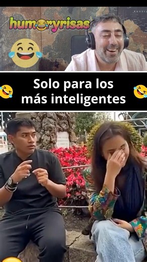 Solo para los más inteligentes. Videos de risa parejas, shorts de risa parejas, Si te ríes pierdes