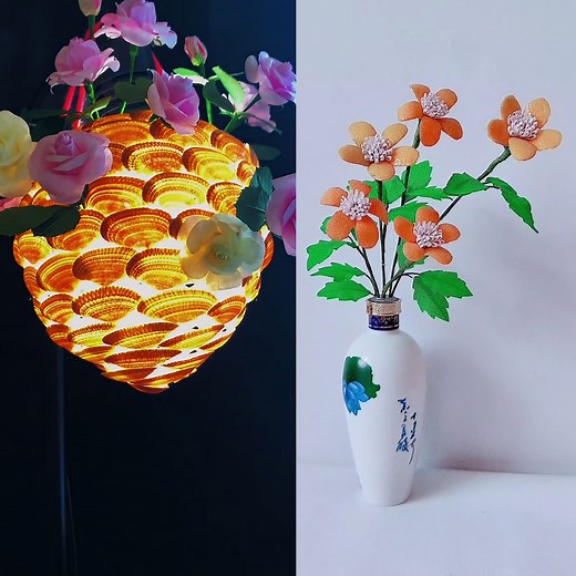 209K views · 10K reactions | Ideas to recycle waste into home decorations | Enjoy creative | Facebook