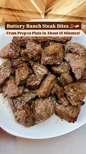 5.9K views · 1.9K reactions | Buttery Ranch Steak Bites 數杻 These air...