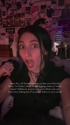 it's all just copy and paste fits too 😓sum yall cute but frick the trendy mfs that would see a goth baddie irl and make fun of her