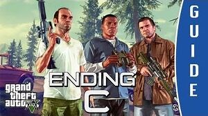 GTA V (Grand Theft Auto 5) ENDING C The Third Way - Death Wish Final Mission HD-1404421176