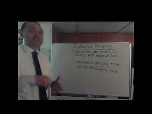 Deductive vs. Inductive Reasoning