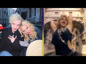 Madonna and Julia Garner RECREATE Like a Virgin Music Video