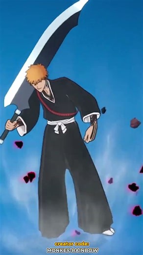 ICHIGO KUROSAKI TRANSFORMATION EMOTE in Fortnite 🔥 | Epic Anime Collab! #fortnite #shorts #bleach