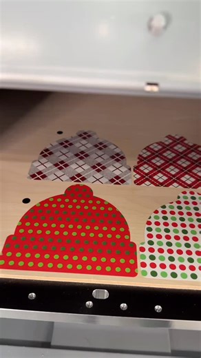 302 reactions · 21 shares | Repost from last December when I made these adorable beanie ornaments for my nieces and nephews. I give them personalized ornaments every year for Christmas. I’m going to have to figure out what to make for them this year! If you have any ideas let me know in the comments! #christmansornamets #ornaments #uvprinting #lasercutting #christmascrafts | The Country Porch Swing | Facebook