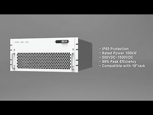 1500Vdc Battery Storage Solution driven by Sinexcel