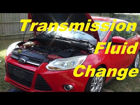 Easy 2012-2016 2.0 ford focus dual clutch transmission fluid change dps6