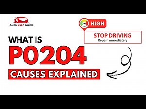 What is P0204 : Engine Error Code Causes Explained