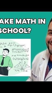 Do You Need Math in Med School? | Math in Medicine with Dr. David Campos