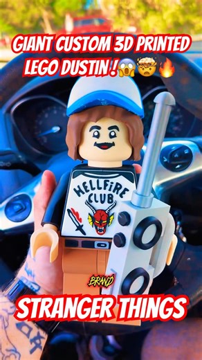 So DOPE!🤯🔥 #strangerthings #lego #3dprinting #strangerthings5 #toys
