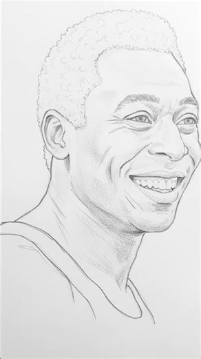 Pelé Sketch ✍️ | Joy • Legacy • The Original King