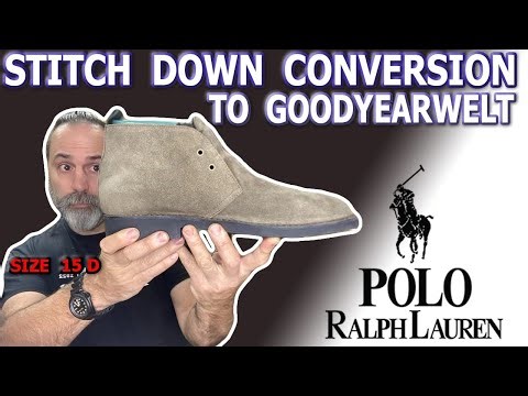 Converted from Stitch Down to Good Year welt - Polo Chakka Boots