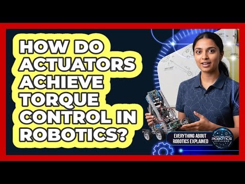How Do Actuators Achieve Torque Control In Robotics?
