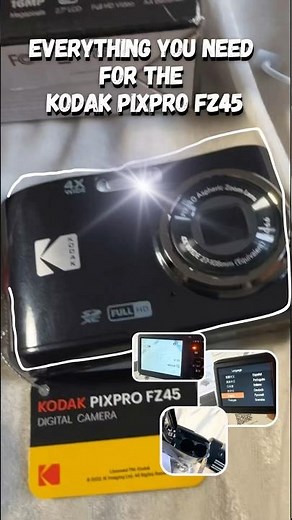 Kodak PixiPro FZ45 Digital Camera 📸 Everything you need + prices 🏷️ Check description