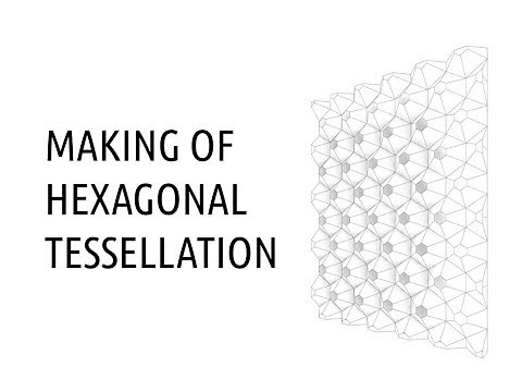 Making of Hexagonal Tessellations Using Rhino, Grasshopper, and Lunchbox | Part 1