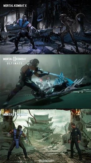 Sub-Zero Fatal Blow Evolution - MKX vs MK11 vs MK1 (Comparison)