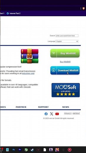 How to Download and install Winrar #windows #winrar #guide