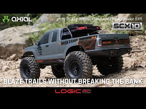 Axial 1/10 SCX10 III Base Camp 4WD Rock Crawler RTR
