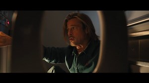'Bullet Train' scene: Brad Pitt learns the joys of a smart toilet