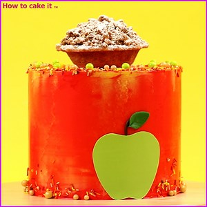 Giant Tasty Apple Mega Cake!😋 | How To Cake It