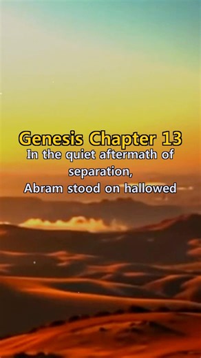[Genesis Chapter 13] A Sacred Summary of Genesis... #Shorts