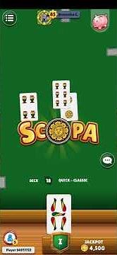 Scopa in Turbo Mode! 🚀 2× Gameplay. Scopa Classic Card Game Gameplay