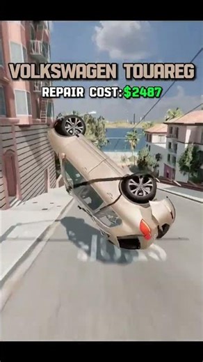 Which car has more Repair Cost💵#funny #carcrash