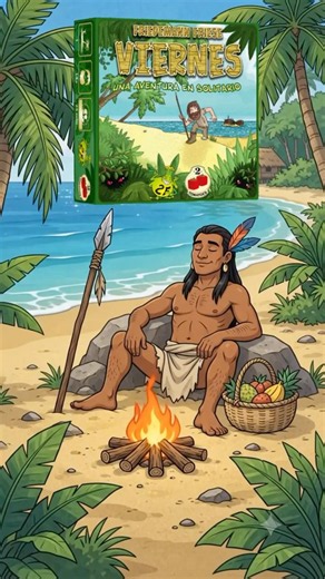 El mejor juego de mesa en solitario empieza con un naufragio 🌴 #Shorts