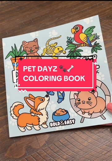Pet Dayz: A Fun Coloring Book Flip Through