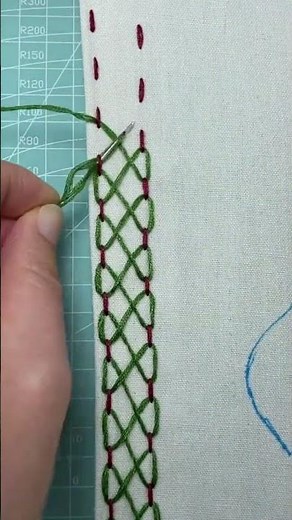 Learn This Beautiful Hand Embroidery Stitch Pattern Step by Step