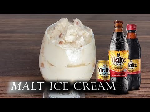 HOW TO MAKE ICE CREAM WITH MALT EASILY