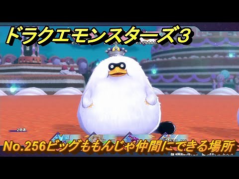 ドラクエモンスターズ３ No.256ビッグももんじゃ仲間にできる場所 ＃４６８ 【魔族の王子とエルフの旅】
