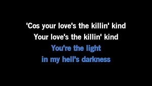 Karaoke Killin' Kind - Shelby Lynne - CDG, MP4, KFN - Karaoke Version