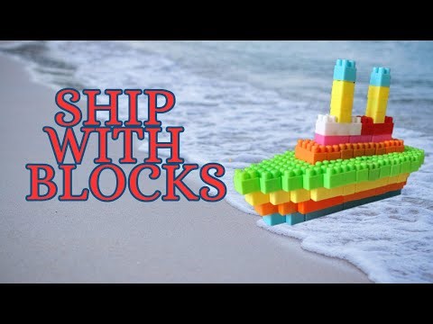 How to Build a Realistic Ship Using Blocks | Step-by-Step Tutorial