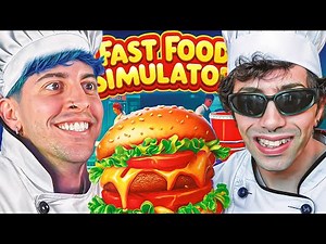 ROBLEIS JUEGA FAST FOOD SIMULATOR CON CARRE, SPREEN Y CONTER