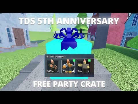 TDS 5th ANNIVERSARY Update (New Code!) - Roblox Tower Defense Simulator