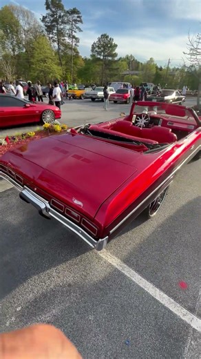 Clean Candy Apple Red Donk faded #candypaint #redcandypaint