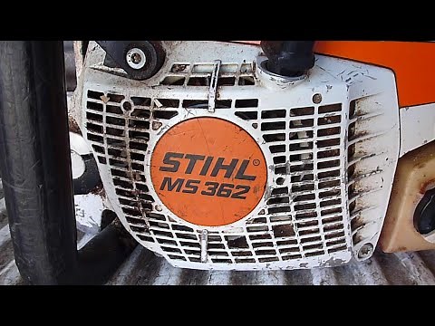 How To Repair A Stihl MS362 Chainsaw With A Misfire Or Backfire